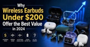 best wireless earbuds under 200 dollars 2024