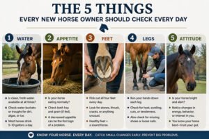 horse care essentials for new owners